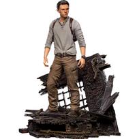 Uncharted Nathan Drake Deluxe 1:10 mastelio statula