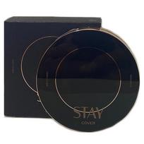 Missha Stay Cushion High Cover SPF30PA++ (3 colors to choose from), No. 21 Vanilla, 1 pc. black