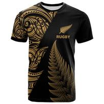 3D Naujosios Zelandijos Maori Regbio Kamuolio Spausdinimo Marškinėliai Sportas Fitness Greitai Džiūstantys Marškinėliai Vyrams Vaikams Mada Havajietiški Sporto Salės Drabužiai Viršus 6XL black