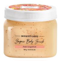 Bouquet Garni Sugar Body Scrub Pink Grapefruit Fragrance, 500g, 1 piece white