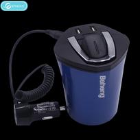ENGUE 15W Fast Charging Car Charger with Wireless Phone Holder