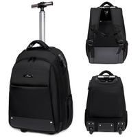 Multi-functional Travel Trolley Backpack black