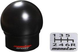 MONSTER SPORT Monster Shift Knob M12 x Spherical Black for Swift Sport C-Type P1.25 47mm h51.5mm [ZC33S] 831121-7650M black