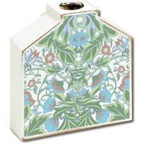 U-Power Art gėlių vaza [William Morris (B)] FV-01202 W11.5×A12×G3.5cm Baltas balta