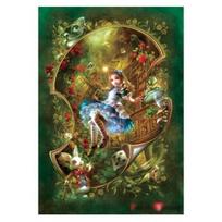 Puzzle Life Alice Alice Mini 108 dalys, 10,2x15,3c..., 1 vnt., Korėjos populiarūs dėlionės beige