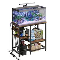 Bestier Akvariumo Aqua Stovas su Plotis 78 x Gylis 35 x Aukštis Bendra Apkrovos Talpa 3 Vidurinės Lentynos 2 Reguliuojamos 6 Plieninės Medinės Akvariumo Roplių Akvariumas ruda