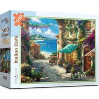 Puzzle Life Itališka kavinė dėlionė PL889, įvairių spalvų, 500 dalių Dėlionė, Vaikų žaidimai, Lavinamieji žaislai blue