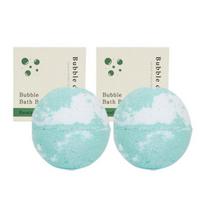 Bubble Day vonios bomba Putojanti vonios bomba, eukalipto kvapo, 100 g, 2 vienetai white