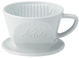Kalita Kavos lašintuvas porcelianinis Hasami indas 1-2 žmonėms HASAMI & HA101 #01010 white