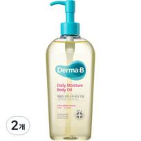 Dermabee Daily Moisture Body Oil Fresh Peach Fragrance, 300ml, 2 units blue