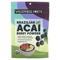 Ekologiški braziliški acai uogų milteliai, 99 g(3.5Oz) gray