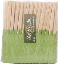 Yoshii Shoji Pagaminta Japonijoje Yoshino kedro Toshihisa lazdelės maišelis Vienkartinės lazdelės 24 cm 100 porcijų Šviesios žolės spalvos Kaiseki restoranas YOS-051 smėlis