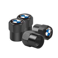 4 vnt. Automobilio ratų padangų įsukami ventilių dangteliai ženkliukai BMW M E34 E36 E60 E90 E46 E39 E70 F10 F20 F30 X5 X6 X1 M3 M5 M6 E71 F01 F02 gray