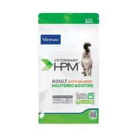 Virbac HPM Adult Neutered & Entire sausas pašaras su lašiša katėms, 1.5 kg