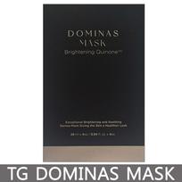 [5 packs] TIG Dominas Mask 5 boxes (25 sheets), 1 piece, 25 pieces black