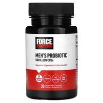 Force Factor, probiotic for men, 50 billion CFU, 30 veggie capsules