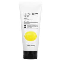 TonyMoly, Clean Dew, Lemon Foam Cleanser, 180ml white