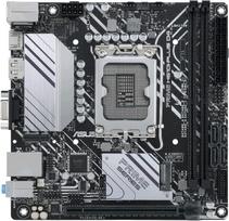 Įrengtas ASUS Intel H610 pagrindinės plokštės stiprintuvas su IC Mono išvesties jungtimi PRIME įprastas platinimo produktas (LGA 1700) Mini-ITX H610I-PLUS juoda