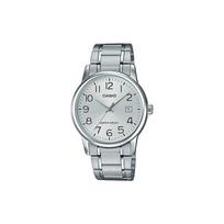 CASIO Men Standard Series Silver Watch MTP-V002D-7BUDF Silver Dial white