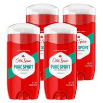 Old Spice dezodorantas Pure Sports High Endurance 85g x4, 4 vnt. white