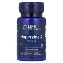 Gyvenimo pratęsimas, Huperzinas A, 200 mcg, 60 augalinių kapsulių