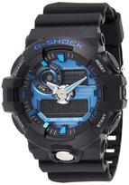 Casio G-Shock GA-710-1A2 Black & BlueAna-DigiWatch juoda