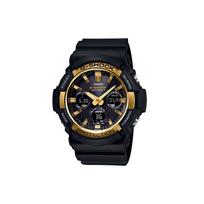 CASIO Vyriškas Juodas Laikrodis GAW-100G-1APR GAW-100G-1APR Black Gold black