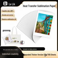 LOKLiK A4 Sublimation Heat Transfer Paper (100 Sheets) CN plug (adapter included) blue