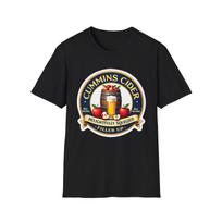 Cummins Cider Barrel Logo T-Shirt | Apple Cider Graphic 110 white