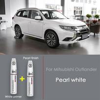 For Mitsubishi Outlander Pearl White Star Diamond White paint pen Red P26 automotive supplies original car paint scratch repair Touchup Paint2 perlų baltos spalvos