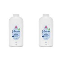 2 Pack Johnsons Baby Pure Cornstarch Powder 600g white