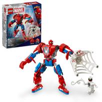 LEGO Marvel Žmogus-voras Mecha vs. Anti-Venom Žaislinis kaladėlių rinkinys Edukacinis6789Marvel Prekės Figūrėlė 76308 red