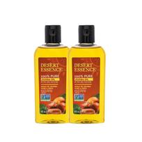 Desert Essence 100 Pure Jojoba Oil, 118ml, 2 units yellow