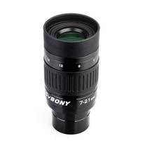 SVBONY SV135 Zoom Telescope Focal Field of for Astronomical Lunar and Planetary Observation Eyepiece, 1.25-inch FMC, 7-21mm Length, 57°-40° View, black