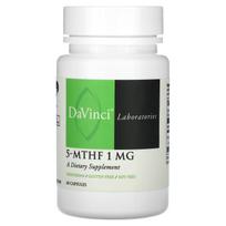 DaVinci Laboratories, 5-MTHF, 1 mg, 60 kapsulių