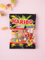 Haribo Mixed Sour Gummies 80g Pack 3ea black