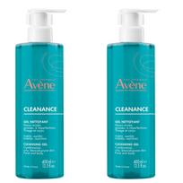 [Avene] Cleanance Cleansing Gel, 400ml, 2-Pack blue