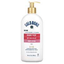 Gold Bond, Diabetic, Dry Skin Relief Body Lotion, Aloe, 13 oz (368 g) red