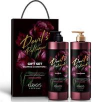 Kerasys Devil's Perfume Musk šampūnas 1L + kondicionierius 1L, 1 kompl. black