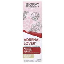 Bioray, Adrenal Lover, with Medical Mushrooms to Promote Adrenal Health, 2 fl oz (60 ml)