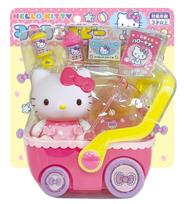 Muraoka Hello Kitty riedantis kūdikio žaislas, žaidimas apsimetant mergaitėms nuo 3 metų yellow