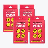 Catch Me Patch Premium Akių Hidrokoloidiniai Dėmelės, 60 vnt., 4 vnt. red