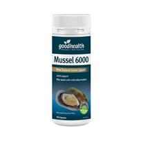 Good Health Naujoji Zelandija Good Health žaliakojis moliuskas 6000mg 100 tablečių, 100 tablečių, 1 vnt.