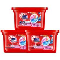 OMO 3-in-1 skalbimo miltelių kapsulės red