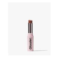 GLOSSIER Trench Is A Toffee Brown Shine & Color Lip Glossier Ultralip Trench Is A Toffee Brown white