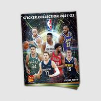 Panini NBA 21/22 Sticker Album KoreaboardGames gray
