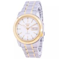 Seiko 5 sidabrinis ciferblatas automatinis SNKE54J SNKE54J1 SNKE54J vyriškas laikrodis sidabras