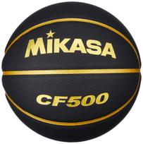 Mikasa Basketball Size Synthetic Recommended Internal (MIKASA) 5, Leather, Black/Gold, CF500-BKGL, Pressure 0.490~0.630 (kgf/cm²) beige