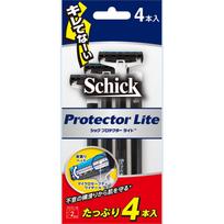 sic japan Protector Light 4 vnt.. Vyrų vienkartiniai skustuvai vyrams Skustuvai yra ašmenys. Prašome elgtis atsargiai. Nelieskite ašmenų tiesiogiai. Ne d