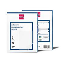 Deli Home & Office Laminators and Laminating Films CN plug (adapter included) 3 Inch (65x95mm) gray